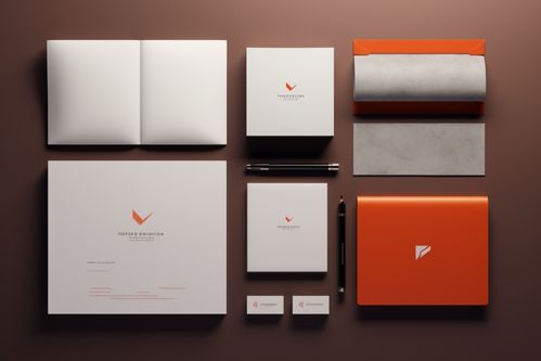 企业办公用品VI样机效果图与摄影图下载指南